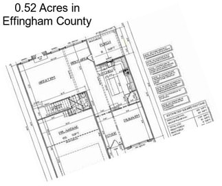 0.52 Acres in Effingham County