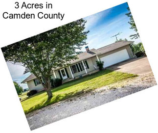 3 Acres in Camden County