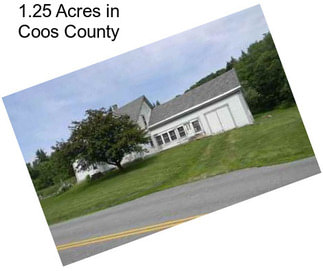 1.25 Acres in Coos County