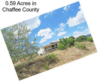0.59 Acres in Chaffee County