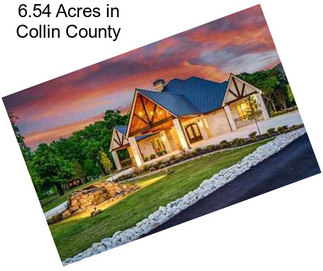 6.54 Acres in Collin County