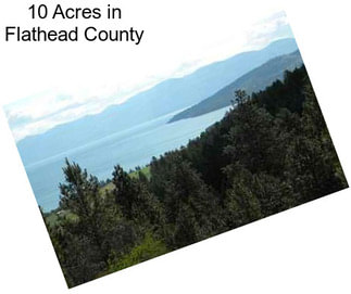 10 Acres in Flathead County