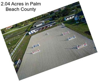 2.04 Acres in Palm Beach County