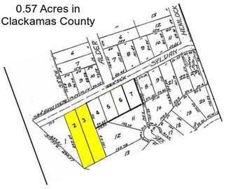 0.57 Acres in Clackamas County