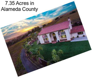 7.35 Acres in Alameda County