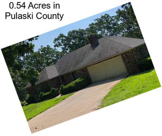 0.54 Acres in Pulaski County