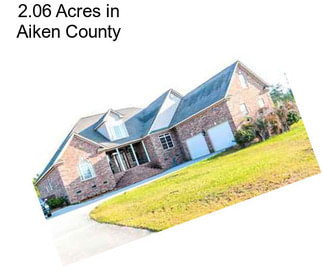 2.06 Acres in Aiken County