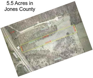 5.5 Acres in Jones County