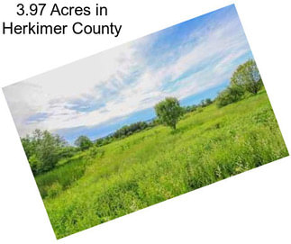 3.97 Acres in Herkimer County
