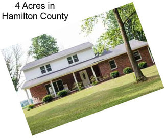 4 Acres in Hamilton County