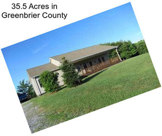 35.5 Acres in Greenbrier County