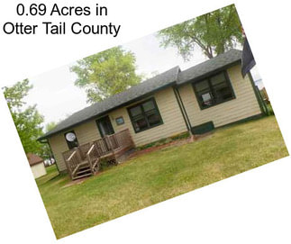 0.69 Acres in Otter Tail County