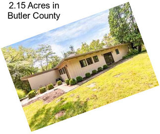 2.15 Acres in Butler County