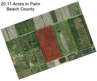 20.11 Acres in Palm Beach County