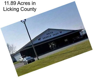 11.89 Acres in Licking County