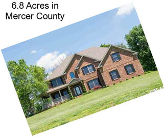 6.8 Acres in Mercer County