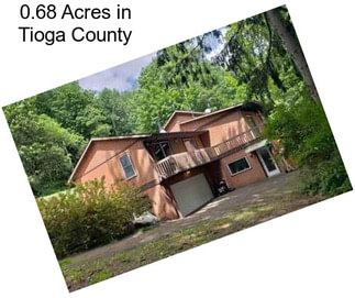 0.68 Acres in Tioga County