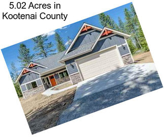 5.02 Acres in Kootenai County