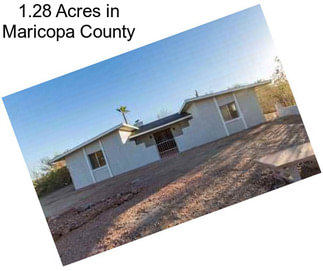 1.28 Acres in Maricopa County