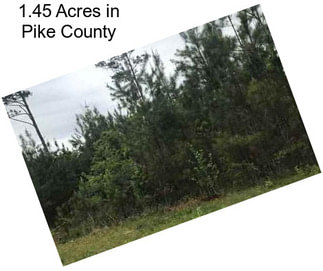1.45 Acres in Pike County