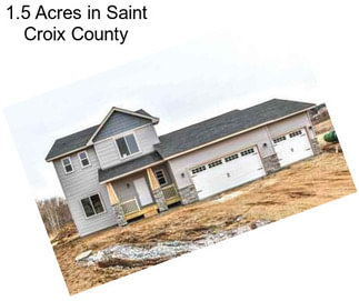 1.5 Acres in Saint Croix County