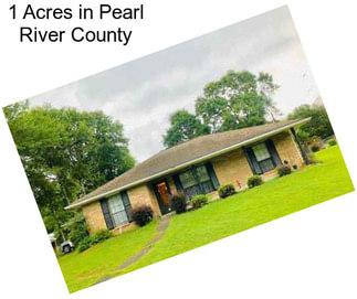 1 Acres in Pearl River County