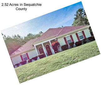 2.52 Acres in Sequatchie County