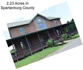 2.23 Acres in Spartanburg County