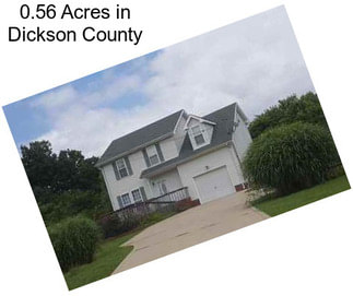 0.56 Acres in Dickson County