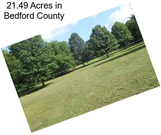 21.49 Acres in Bedford County