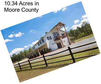 10.34 Acres in Moore County