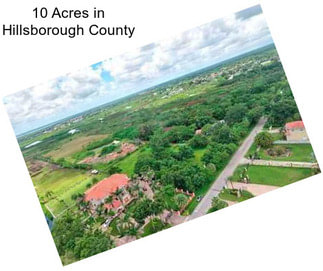 10 Acres in Hillsborough County