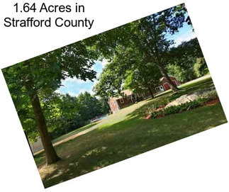 1.64 Acres in Strafford County