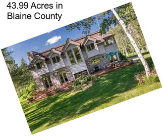 43.99 Acres in Blaine County