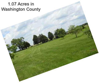 1.07 Acres in Washington County