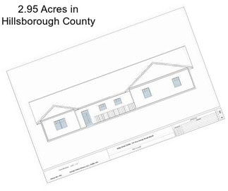 2.95 Acres in Hillsborough County