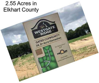 2.55 Acres in Elkhart County
