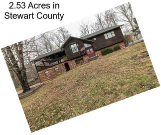 2.53 Acres in Stewart County