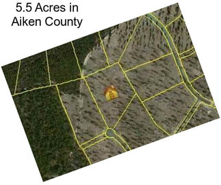 5.5 Acres in Aiken County