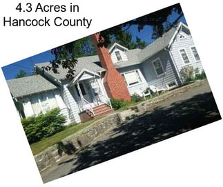 4.3 Acres in Hancock County