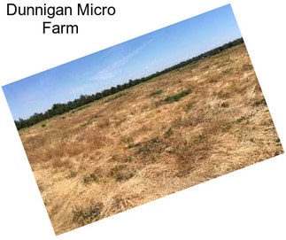 Dunnigan Micro Farm