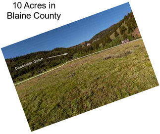 10 Acres in Blaine County