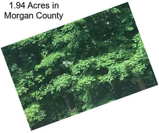 1.94 Acres in Morgan County