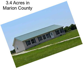 3.4 Acres in Marion County