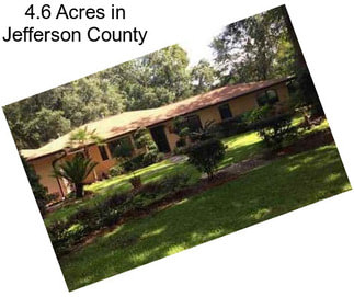 4.6 Acres in Jefferson County