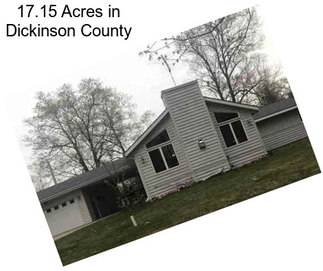 17.15 Acres in Dickinson County