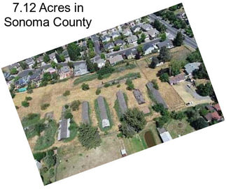 7.12 Acres in Sonoma County