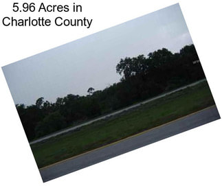 5.96 Acres in Charlotte County