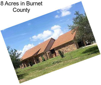 8 Acres in Burnet County