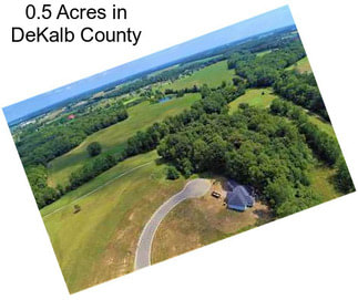 0.5 Acres in DeKalb County